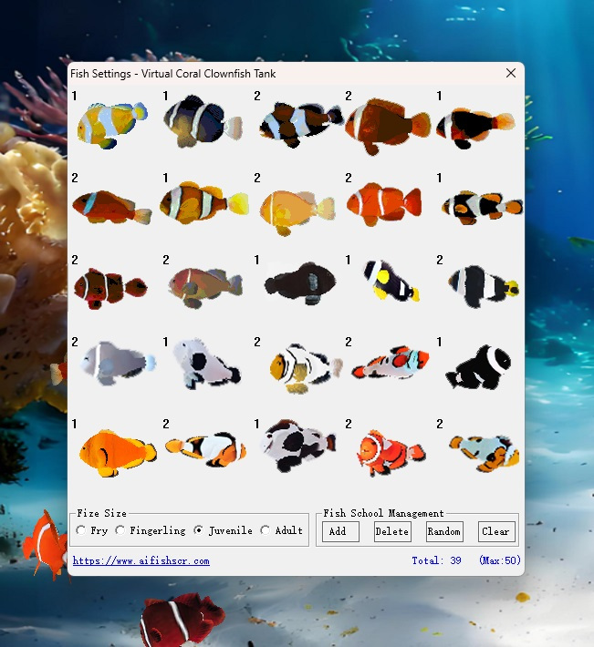 25 different types of clownfish