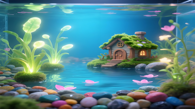 Fantasy Fairy Tale Aquascape