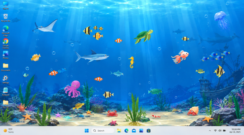 Desktop Aquarium Live Wallpaper