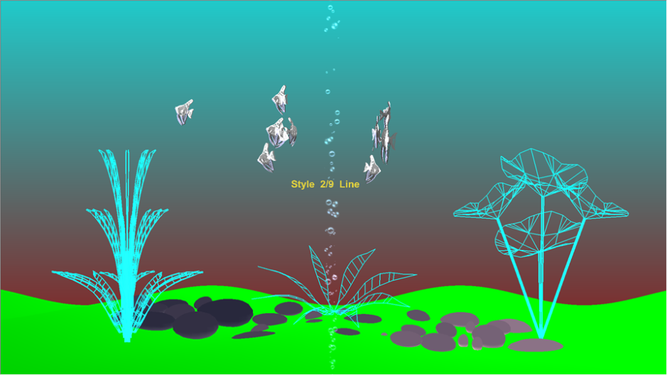 AI Aquarium Screensaver