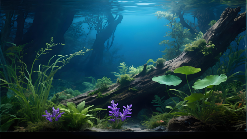 Natural-Style (Native Stream Biotope) Aquascape