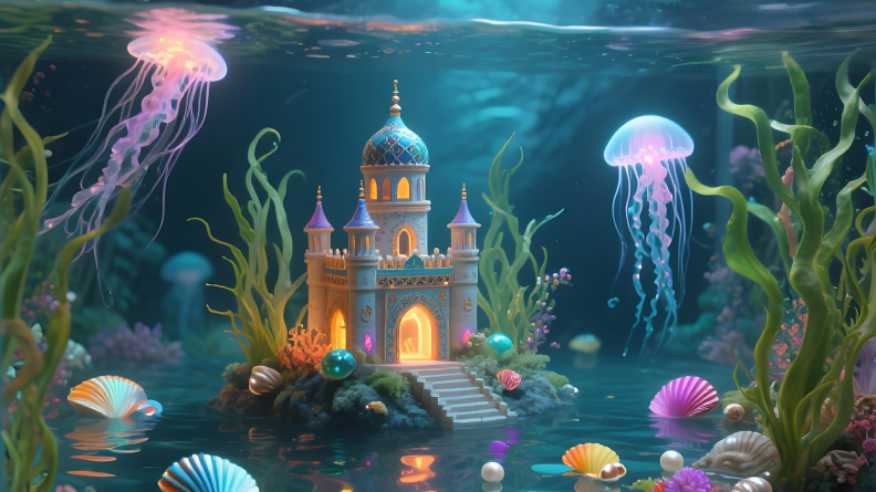 Fairy Tale Castle Aquascape